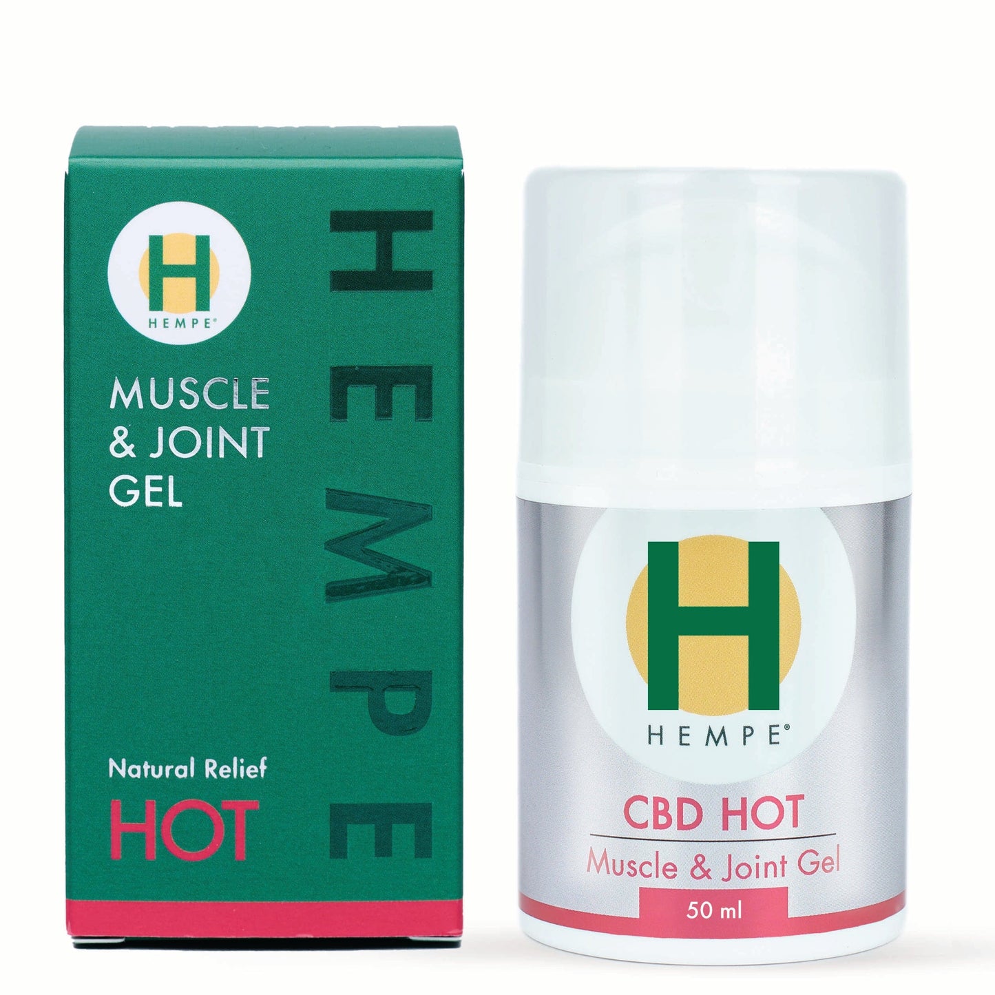 Hempe Heat Rubs HEMPE Hot Muscle & Joint Gel 50ml