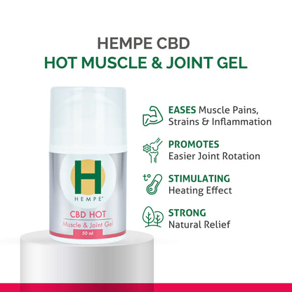 HEMPE Hot Muscle & Joint Gel 50ml