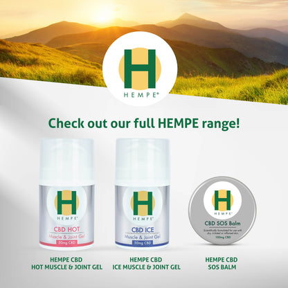 Hempe Heat Rubs HEMPE Hot Muscle & Joint Gel