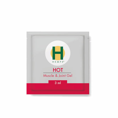 Hempe Heat Rubs NEW *TRY BEFORE YOU BUY* HEMPE Hot Muscle & Joint Sample Sachet 3ml