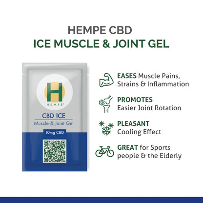 Hempe Ice Packs *NEW* HEMPE Ice Muscle & Joint Travel Sachet
