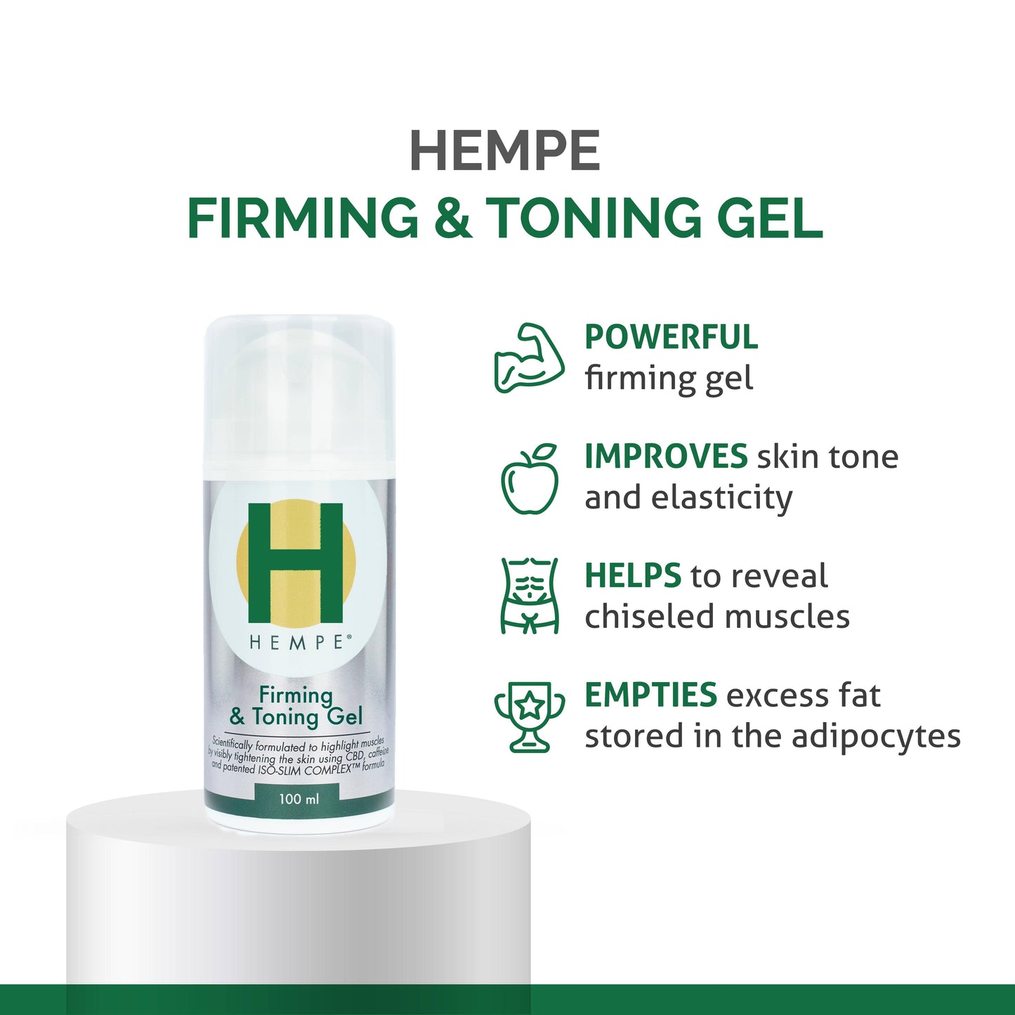 Hempe Toners HEMPE Firming & Toning Gel 100ml